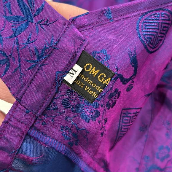 NWOT 100% Silk Tie Back Halter Top - Picture 8 of 8